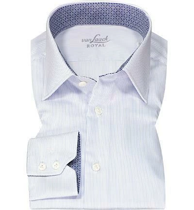 Neu 👏 van Laack Hemd Tailor Fit 162577/RET-TF05/007 Baumwolle, Weiß-blau gestreift , Hellblau ⌛ 2 Neu 👏 van Laack Hemd Tailor Fit 162577/RET-TF05/007 Baumwolle, Weiß-blau gestreift , Hellblau ⌛ – Bild 2