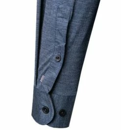 Am billigsten 🎉 PURE Hemd D31312-21770/120 Jersey geruchshemmend, Marine meliert, Dunkelblau 👍 -Hemden Verkaufsgeschäft 375553 norm3