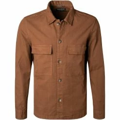 Besorgen 🎉 Marc O'Polo Overshirt 127 7373 42098/762 Baumwoll-Stretch, Zimtbraun, Braun 🥰