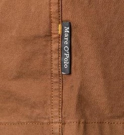 Besorgen 🎉 Marc O'Polo Overshirt 127 7373 42098/762 Baumwoll-Stretch, Zimtbraun, Braun 🥰 -Hemden Verkaufsgeschäft 375581 norm3
