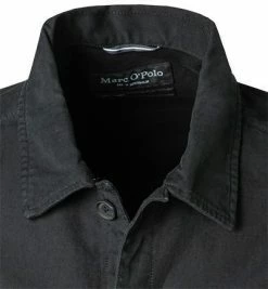 Top 10 🤩 Marc O'Polo Overshirt 127 7373 42098/991 Baumwoll-Stretch, Schwarz 🌟 -Hemden Verkaufsgeschäft 375582 norm2
