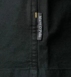 Top 10 🤩 Marc O'Polo Overshirt 127 7373 42098/991 Baumwoll-Stretch, Schwarz 🌟 -Hemden Verkaufsgeschäft 375582 norm3