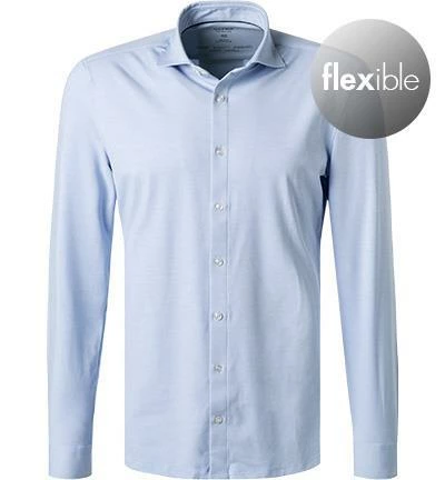 Billig ✔️ OLYMP No. Six Super Slim 2502/84/11 Hemd, Super Slim Fit, Jersey geruchshemmend, Bleu meliert, Bleu 🌟 2 Billig ✔️ OLYMP No. Six Super Slim 2502/84/11 Hemd, Super Slim Fit, Jersey geruchshemmend, Bleu meliert, Bleu 🌟 – Bild 2