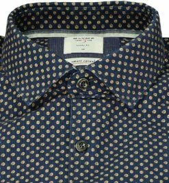 Am billigsten 💯 OLYMP Casual Level Five Body Fit 3576/84/51 Hemd, Cord, Dunkelblau-gelb gemustert, Marine-gelb 🧨 -Hemden Verkaufsgeschäft 375651 norm2