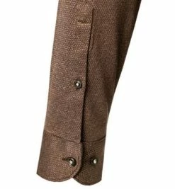 Top 10 ❤️ OLYMP Casual Level Five Body Fit 3584/84/28 Hemd, Jersey, Braun meliert, Braun ✔️ -Hemden Verkaufsgeschäft 375654 norm3