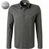 Schlussverkauf 🔥 OLYMP Casual Level Five Body Fit 3584/84/69 Hemd, Jersey, Graphit meliert, Graphit 🌟