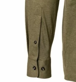 Neu 😀 OLYMP Luxor Modern Fit 1202/64/47 Hemd, Jersey geruchshemmend, Olivgrün meliert, Oliv 🤩 -Hemden Verkaufsgeschäft 375709 norm3
