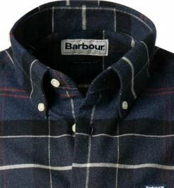 Am billigsten 🥰 Barbour Hemd Lutsleigh navy marl MSH4989NY91 Tailored Fit, Twill, Navy kariert ⭐ -Hemden Verkaufsgeschäft 376020 norm2