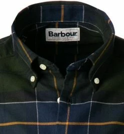Blitzangebot ❤️ Barbour Hemd Lutsleigh forest MSH4989GN93 Tailored Fit, Twill, Dunkelgrün-navy kariert ⭐ -Hemden Verkaufsgeschäft 376036 norm2