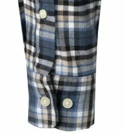 Angebote 🛒 Barbour Hemd Birtley Tailored blue MSH5030BL33 Tailored Fit, Baumwolle, Rauchblau-schwarz kariert 💯 -Hemden Verkaufsgeschäft 376043 norm3