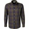 Brandneu ✔️ Barbour Hemd Wetherham classic tartan MSH4982TN11 Tailored Fit, Twill, Grün-blau kariert 🌟