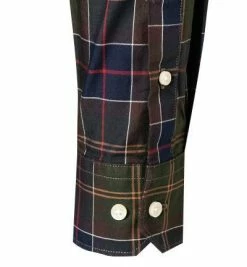 Brandneu ✔️ Barbour Hemd Wetherham classic tartan MSH4982TN11 Tailored Fit, Twill, Grün-blau kariert 🌟 -Hemden Verkaufsgeschäft 376051 norm3