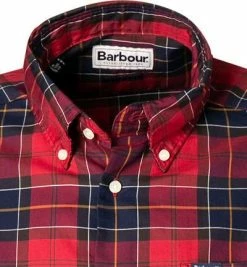 Top 10 😉 Barbour Hemd Wetherham red MSH4982RE52 Tailored Fit, Twill, Rot-blau kariert 👍 -Hemden Verkaufsgeschäft 376054 norm2