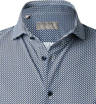 Bester Verkauf 🔥 fakts Hemd 6041/254 Slim Fit, Jersey geruchshemmend, Blau gemustert, Blau 🌟 3 Bester Verkauf 🔥 fakts Hemd 6041/254 Slim Fit, Jersey geruchshemmend, Blau gemustert, Blau 🌟 – Bild 3