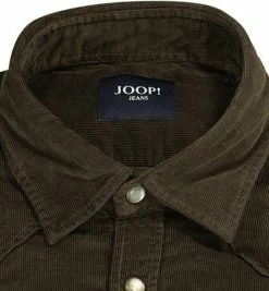 Bester Verkauf 🌟 JOOP! Hemd Henrik 30022745/301 Feincord, Dunkelgrün 🔥 -Hemden Verkaufsgeschäft 376345 norm2