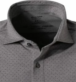 Top 10 🛒 OLYMP Luxor Modern Fit 1224/84/68 Hemd, Jersey geruchshemmend, Schwarz-grau gemustert, Schwarz 💯 -Hemden Verkaufsgeschäft 376648 norm2