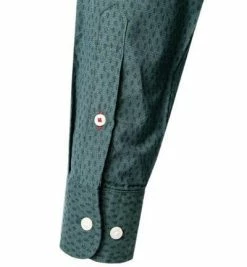 Bestes Angebot ⭐ Tommy Hilfiger Hemd MW0MW20553/0H7 Slim Fit, Bio Baumwolle, Grün gemustert, Grün 🤩 -Hemden Verkaufsgeschäft 376680 norm4