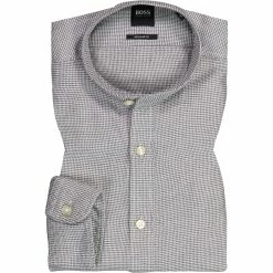 Besorgen 👏 BOSS Hemd Race 50459273/029 Regular Fit, Baumwolle, Dunkelgrau meliert, Dunkelgrau 😉