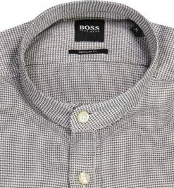 Besorgen 👏 BOSS Hemd Race 50459273/029 Regular Fit, Baumwolle, Dunkelgrau meliert, Dunkelgrau 😉 -Hemden Verkaufsgeschäft 376745 norm2