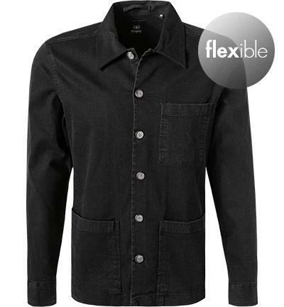 Besorgen 🌟 Strellson Hemd Nile 30028369/001 Overshirt, Baumwolle, Schwarz ❤️ 2 Besorgen 🌟 Strellson Hemd Nile 30028369/001 Overshirt, Baumwolle, Schwarz ❤️ – Bild 2