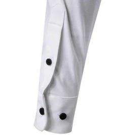 Auslauf 🔔 BOSS Hemd Roan 50458367/100 Slim Fit, Jersey, Weiß 💯 -Hemden Verkaufsgeschäft 376829 norm3