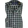 Angebote 😉 Polo Ralph Lauren Hemd 710853390/002 Custom Fit, Baumwolle, Grün-navy kariert, Grün-navy 🌟
