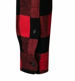 Am billigsten 🛒 Quiksilver Hemd EQYWT04248/RPY1 Overshirt, Regular Fit, Baumwolle, Rot-schwarz kariert, Rot 👏 -Hemden Verkaufsgeschäft 376999 norm4