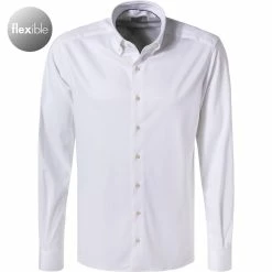 Bestes Angebot ⭐ ETERNA Hemd 2159/LS84/00 Comfort Fit, Jersey CO2-Neutral, Weiß 🥰