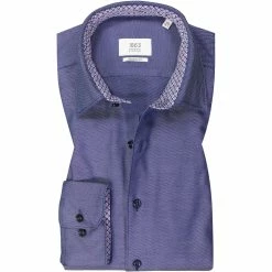 Bestes Angebot ✨ ETERNA Hemd 2338/XS5P/18 Modern Fit, Twill CO2-Neutral, Dunkelblau meliert, Dunkelblau 😍