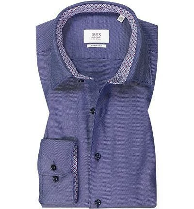 Bestes Angebot ✨ ETERNA Hemd 2338/XS5P/18 Modern Fit, Twill CO2-Neutral, Dunkelblau meliert, Dunkelblau 😍 2 Bestes Angebot ✨ ETERNA Hemd 2338/XS5P/18 Modern Fit, Twill CO2-Neutral, Dunkelblau meliert, Dunkelblau 😍 – Bild 2