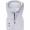 Rabatt 👍 bugatti Hemd 9350/88501/350 Modern Fit, Baumwolle, Hellblau gemustert, Hellblau 🛒