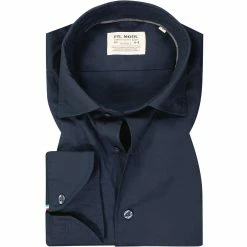 Angebote 🎉 FIL NOIR Hemd Angelo 60002/70 Shaped Fit, Baumwolle CO2-Neutral, Nachtblau ❤️