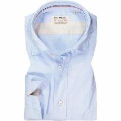 Bester Verkauf 😍 FIL NOIR Hemd Milano 51501/62 Shaped Fit, Baumwolle CO2-Neutral, Hellblau 🤩