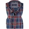 Besorgen ⭐ CasaModa Hemd 413717800/400 Casual Fit, Baumwolle, Multicolour gemustert, Rot 😍
