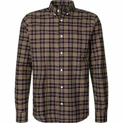 Am billigsten 🤩 Gant Hemd 3016970/644 Regular Fit, Baumwolle, Royalblau-weinrot kariert, Royal-weinrot 😍