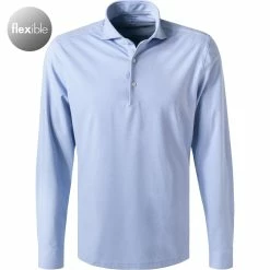 Bestpreis 😉 OLYMP Level Five Body Fit 2050/84/11 Hemd, Jersey geruchshemmend, Bleu 🤩