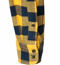 Schlussverkauf 🌟 OLYMP Casual Modern Fit 4072/84/51 Hemd, Baumwolle, Gelb-blau kariert, Gelb 👏 -Hemden Verkaufsgeschäft 377791 norm3