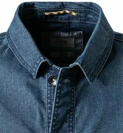 Rabatt 🥰 camel active Overshirt 442930/6815/46 Regular Fit, Baumwolle, Indigo meliert, Indigo 👍 -Hemden Verkaufsgeschäft 377848 norm2