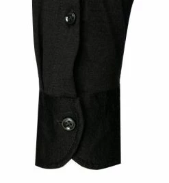 Billig ✔️ OLYMP Signature Tailored Fit 8504/84/68 Hemd, Schurwoll-Jersey, Schwarz ❤️ -Hemden Verkaufsgeschäft 377904 norm4