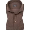 Angebote 😀 OLYMP Signature Tailored Fit 8501/84/28 Hemd, Baumwolle, Braun 😉