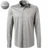Bester Verkauf ⌛ Stenströms Hemd 840000/8270/310 Jersey, Silbergrau meliert, Silber ⭐