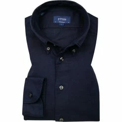 Aktion 🔥 ETON Hemd 1000/02461/29 Contemporary Fit, Baumwolle, Dunkelblau 🎉