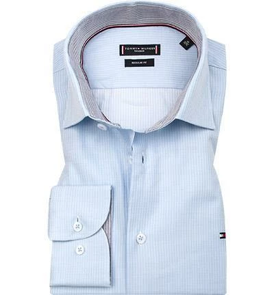 Blitzangebot ✔️ Tommy Hilfiger Hemd MW0MW20814/0GY Regular Fit, Bio Baumwolle, Hellblau 🤩 2 Blitzangebot ✔️ Tommy Hilfiger Hemd MW0MW20814/0GY Regular Fit, Bio Baumwolle, Hellblau 🤩 – Bild 2
