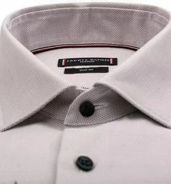 Rabatt ✔️ Tommy Hilfiger Hemd MW0MW20815/0HD Slim Fit, Bio Baumwolle, Beige meliert, Beige 🎉 -Hemden Verkaufsgeschäft 378134 norm2