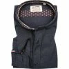 Coupon 🧨 FIL NOIR Hemd Ancona 51582/70 Shaped Fit, Flanell CO2-Neutral, Nachtblau meliert, Nachtblau 👍