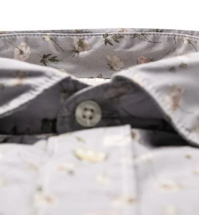 Budget ⭐ FIL NOIR Hemd Treviso 51588/04 Shaped Fit, Baumwolle CO2-Neutral, Grau gemustert, Grau 🌟 3 Budget ⭐ FIL NOIR Hemd Treviso 51588/04 Shaped Fit, Baumwolle CO2-Neutral, Grau gemustert, Grau 🌟 – Bild 3