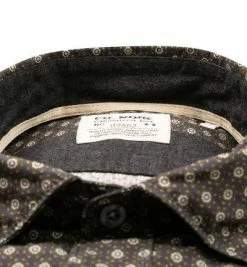 Am billigsten 👏 FIL NOIR Hemd Treviso 51585/04 Shaped Fit, Baumwolle CO2-Neutral, Grau gemustert, Grau 👏 -Hemden Verkaufsgeschäft 378258 norm2