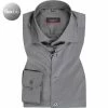 Am billigsten ❤️ ETERNA Hemd 3377/X18K/35 Modern Fit, Mikrofaser atmungsaktiv, Asphaltgrau 💯