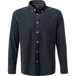 Coupon 👏 Marc O'Polo Hemd M29 7233 42180/991 Regular Fit, Bio Baumwolle, Anthrazit 😍