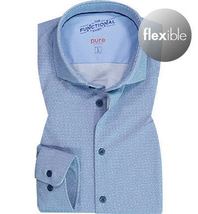 Top 10 🎉 PURE Hemd 4046-21750/173 Funktionsmaterial, Mittelblau gemustert, Mittelblau 🔔 2 Top 10 🎉 PURE Hemd 4046-21750/173 Funktionsmaterial, Mittelblau gemustert, Mittelblau 🔔 – Bild 2